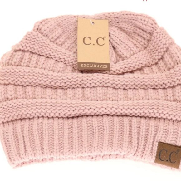 CC Classic Knit Beanie - Picture 3 of 3